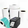 Etiquetas térmicas impermeáveis personalizadas para envio dk papel térmico a6 adesivos