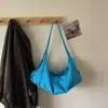 Diseño de nicho coreano transfronterizo, bolso de gamuza mate, nueva colección otoño 2026, bolso de hombro retro para el día a día
