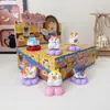 Nuevo hámster gordito caja sorpresa giratoria figura linda y adorable decoración regalo para estudiantes decoración al por mayor