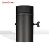 Chimenea Chimenea de Leña Real Accesorios de Instalación Tubo de Chimenea de Acero Inoxidable Chimenea Negra Diámetro 180 Tubo de Chimenea de Acero Inoxidable
