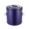 Balde de Aço Inoxidável 304 para Chá de Leite para Uso em Barraca, Balde de Sopa de Camada Dupla de Grande Capacidade, Isolamento de Espuma para Manter Quente e Frio, Balde Térmico Comercial