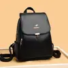 Mochila Canguro Rosa Verano 2021 Nueva Moda Coreana Bolso de Hombro para Mujer Mochila de Cuero Suave Mochila Escolar 8952