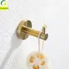 Suporte de Toalha de Banheiro Dourado para Pendurar Conjunto de Aço Inoxidável 304 Rack de Armazenamento para Vaso Sanitário Vaso Sanitário Ferragens para Pendurar na Parede