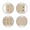 Punto 3.0cm Color Piel Poliéster Tejido Elástico Correa Peluca Tocado Malla Gorro Envolvente Banda de Goma Longitud Ajustable