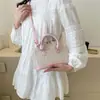 2026 Bolso de Paja Tejida con Conchas de Verano Nuevo Estilo con Elegante Diseño de Contraste de Color para Vacaciones en la Playa, Bolso de Mano y Cruzado