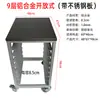 Carrito con Estante para Bandejas de Horneado de Aleación de Aluminio, Carrito Comercial Multicapa Cerrado para Bandejas de Pastel, Estante Sellado para Pasteles y Pan, Carrito de Horneado
