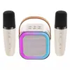 Caixa de Som Bluetooth K12 Microfone de Karaokê Mini Portátil Bluetooth Sem Fio Tudo-em-Um Canto e Seleção de Músicas KTV Doméstico