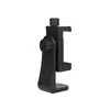 Suporte de celular portátil fixo horizontal e vertical, clipe de celular ajustável multifuncional, clipe de celular giratório 360