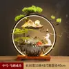 Enfeites criativos de água corrente em estilo chinês para fazer fortuna, decoração para sala de estar, escritório, mesa de trabalho, presente de inauguração para casa nova