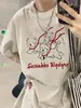 Chica rellenita Camiseta Blanca de Manga Corta para Mujer Verano Estilo Americano Holgada Sentido del Diseño Nicho Algodón Puro Media Manga Talla Extra Moderna Top