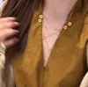 El Popular Collar Dorado de Margarita Dulce de Múltiples Capas de Xiaohongshu es un Collar de Moda, Ligero, Lujoso, de Gama Alta y Versátil