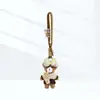 Llavero de Muñeco de Peluche Colgante para Bolso Juguete Decoración de Mochila Regalo para Pareja Llavero de Oso Lindo