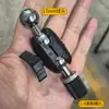 Cabeça de Bola Dupla de 17mm para Cabeça de Tripé de 1/4 Suporte para Celular Tripé Articulado Peça de Reposição Roda Universal Acessórios para Tripé