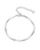 Latón baño de oro real Cruz europea y americana moda popular pulsera de cuentas de perlas de agua dulce naturales de lujo para mujer
