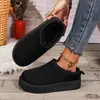 Botines de Invierno Nuevos de Moda Cómodos Casuales Clásicos de Gamuza Botas de Nieve Más Vendidos Zapatos de Algodón Para Mujer Zapatos al por Mayor