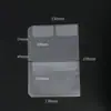 Saco de armazenamento fosco PVc de folha solta A5A4A6A7 Saco de informações de documentos Saco de borda de orçamento de caixa Saco de contabilidade manual