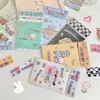 Cartón Original Fuera de Tarjeta Empaque Plegable Tarjeta Set de Tarjetas Envío Joyería Regalo Horneado Empaque de Galletas Tarjeta