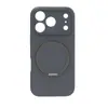 Funda de Silicona Líquida para Teléfono Móvil Adecuada para Apple 17Promax Funda para Teléfono Móvil Iphone16Plus con Soporte Magnético Giratorio