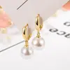 Brincos de pérola para mulheres, luxo leve e sensação de alta qualidade, novo design de nicho moderno de 2023, brincos versáteis e estilosos, item mais vendido