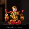 Figura de Niño que Atrae la Fortuna, Decoración de Escritorio Estilo Chino, Regalo para Atraer la Riqueza en Inauguraciones de Negocios, Adorno de Hada Pequeña