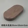 Adornos para el Salpicadero del Coche Hechos a Mano DIY Consola Central Nogal Madera Maciza Figuras Bases Aromaterapia Regalos para Coche Nuevo