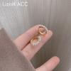Pendientes de perla de imitación de lujo con hebilla de oreja 925, diseño de nicho para mujer, otoño e invierno, nueva moda 2022