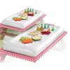En Stock Barra de Hielo Inflable Bandeja Flotante para Comida Canaleta de Hielo Fiesta en el Agua Bebida Fría Flotante