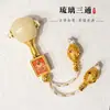 Conjunto Completo de Três Peças de Vidro Sherpa com Contas Vajra, Estrela, Lua, Bodhi e Cabeça de Macaco Acessórios DIY e Coleção de Joias