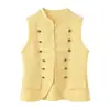 Fabricantes Mayoristas de Ropa para Mujer Transfronteriza Moda Casual Suelta Sin Mangas Cuello Redondo Chaleco de Punto Nuevo Primavera 2026