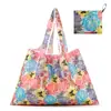 Nueva Bolsa de Compras Plegable Ecológica Bolso de Mano Satchel de Tela Oxford 210D Bolsa de Almacenamiento Gran Capacidad Bolsa de Compras para Supermercado