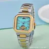 2025 Atravessando Fronteiras Aliexpress Fornecimento de Relógio Mecânico Masculino Estilo Casual Quadrado Moda Baida Watch Dropshipping
