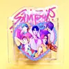 Nuevo Portalápices de Acrílico para Grupo Femenino y Masculino de Kpop, Caja para Bolígrafos, Transfronterizo Tk Us Estilo Caliente Almacenamiento de Papelería 10cm