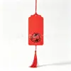 Tablero de deseos rojo, de madera, para el Año Nuevo Chino y otras ocasiones festivas, decoración del hogar, adorno colgante, adecuado para lugares escénicos y templos, para pedir deseos y rezar por buena fortuna, Montaña Laojun