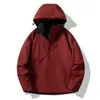 Chaqueta de Montaña de una Sola Capa Resistente al Viento e Impermeable para Exteriores para Mujeres y Hombres, Estilo Pareja Otoño/Invierno