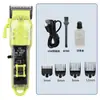 Cortapelos profesional para hombre de venta caliente transfronteriza, cortapelos eléctrico recargable, cortapelos automático, afeitadora eléctrica para corte al cero, herramientas de peluquería