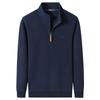 Suéter de algodón de cuello alto para hombre de precio controlado, abrigo holgado de talla grande, camiseta de manga larga casual de negocios SS5150