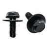 Tornillo de Clip de Tuerca en U para Coche M6 Tornillo de Fijación para Protector Inferior del Motor Guardabarros Guardabarros