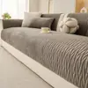 Cojín de Sofá de Felpa Nuevo Otoño Invierno 2026 Funda de Sofá Gruesa Antideslizante Manta Estilo Minimalista Cojín de Asiento de Sofá Moderno
