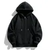 Moletom com Zíper Pesado para Homens e Mulheres, Outono/Inverno, Cor Sólida, Caimento Solto, Forrado com Lã, Espessado, Pelo de Raposa Prateada, Jaqueta Casual