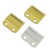 Cuchilla cortapelos cabeza de cortapelos eléctrica acero inoxidable cuchilla móvil cuchilla fija rodaja de metal accesorios Dorado Plateado Transfronterizo