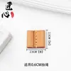 Adecuado para bolso tipo cubo LV cordón accesorios de cuero nano cuerda para cuello cierre noe bb deslizador bolsillo