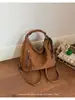 Bolsa Tote Design Retrô Comércio Exterior Feminina Nova Casual Multiuso Mochila para o Dia a Dia Bolsa de Ombro Cruzada Grande Capacidade