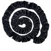 Saia de cetim com borda de borboleta Jubilee Flower Nong Tecido de camada dupla Borda pequena estilo Chanel Borda decorativa Material de loja de flores DIY feito à mão