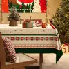 Mantel Decorativo Temático Navideño, Fiesta Festiva, Lujo Accesible para Acción de Gracias y Mantel Navideño de Gama Alta