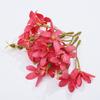 Orquídea Pequena Simulada DIY Xunpu Grampo de Cabelo Feminino Acessórios de Tiara de Flor 8,5 cm Flor de Chiffon Sapato e Chapéu Acessórios de Flor Artificial