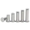 Acero Inoxidable 304 Cabeza Plana Ranurada Pasador Cilíndrico Pasador de Resorte Pasador de Posicionamiento M3M4M5M6M8M10M12