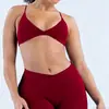 Amazon Sujetador Deportivo Seamless para Yoga Fitness Moldeador Corporal Sujetador de Tirantes Cruzados con Almohadillas en el Pecho Sujetador Deportivo para Correr