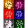 Nuevas luces LED decorativas transfronterizas, luces personalizadas para árboles de Navidad exteriores, luces de estrella para iluminación de árboles, luces de estrella decorativas