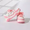 Mocasines de Suela Gruesa para Mujer 2026 Nuevos Zapatos de Tacón Alto para Mujer Zapatos Panda que Aumentan la Altura Versátiles Casuales Tenis de Suela Gruesa