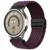 Para Huawei GT5 Correa de Reloj Hebilla Magnética Trenzada de Nylon 18mm Bucle para Mujer Correa de Reloj Samsung watch7